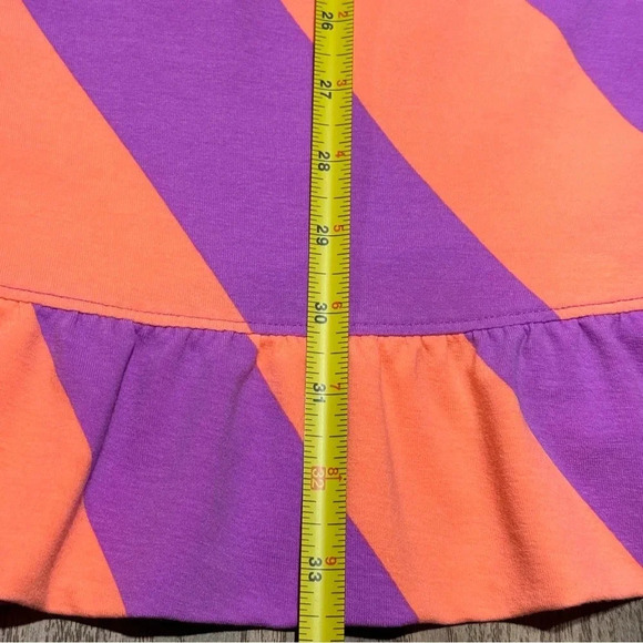 Lilly Pulitzer Adriel Wrap Dress Always a Party Striped Wrap Dress Size Medium - Picture 8 of 8